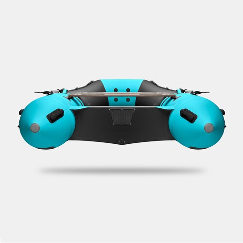 Надувная лодка GLADIATOR B420 черно-бирюзовый