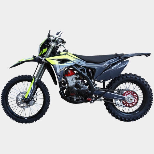 Эндуро / кроссовый мотоцикл BSE Z7 Yellow Neon (ZS174MN-5A)
