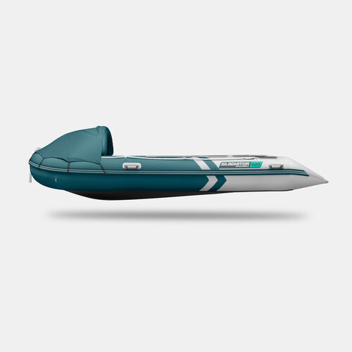 Надувная лодка GLADIATOR C420AL морской зеленый-белый