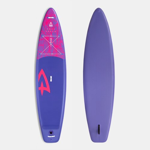 SUP доска надувная Aqua Arrow 11.4 ART Purple Leaf