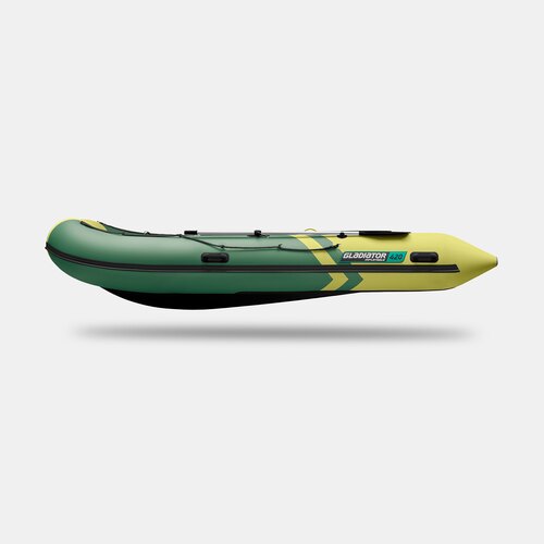 Надувная лодка GLADIATOR B420 зелено-оливковый