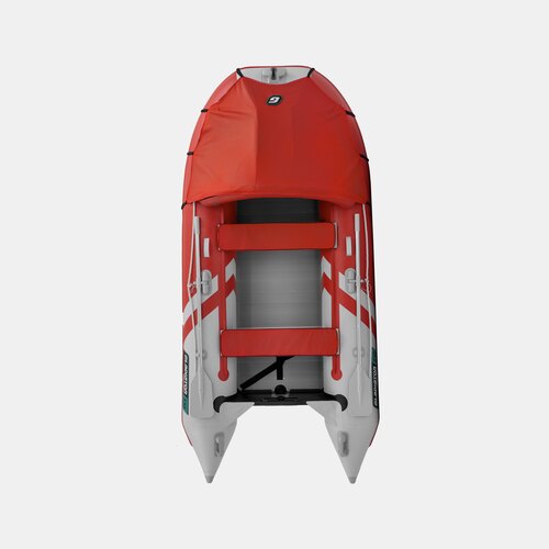 Надувная лодка GLADIATOR C330AL красно-белый