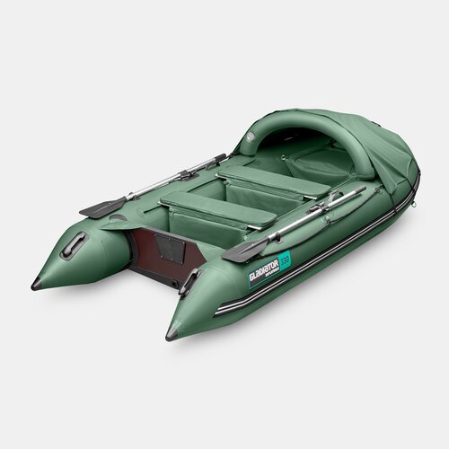 Надувная лодка GLADIATOR C330AL зеленый
