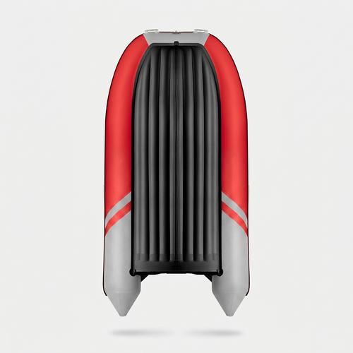 Надувная лодка GLADIATOR E450S красно-белый