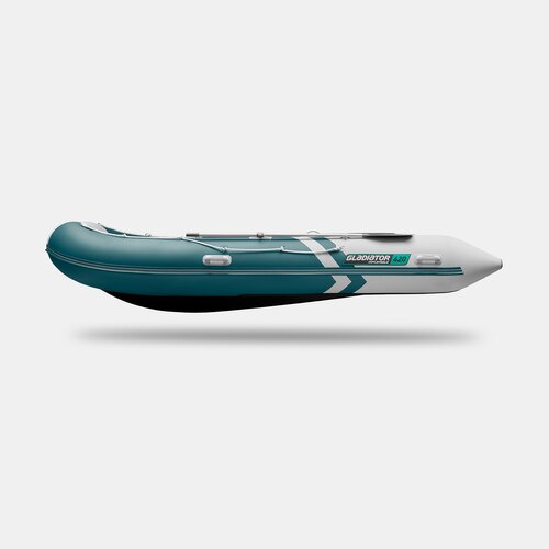 Надувная лодка GLADIATOR B420 морской зеленый-белый