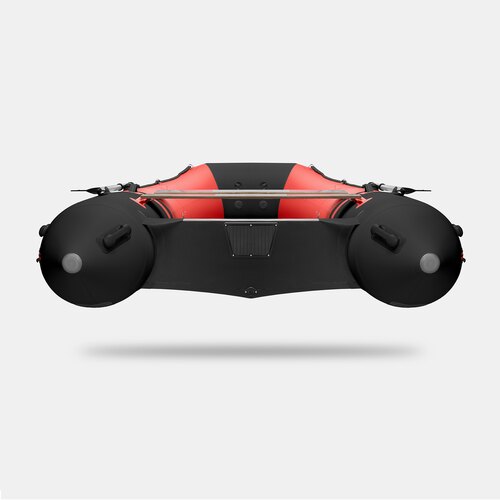Надувная лодка GLADIATOR B420 красно-черный