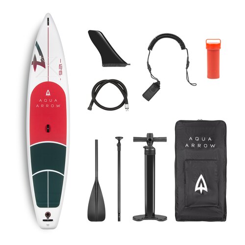 SUP доска надувная Aqua Arrow 12.6 Red/Dark Blue