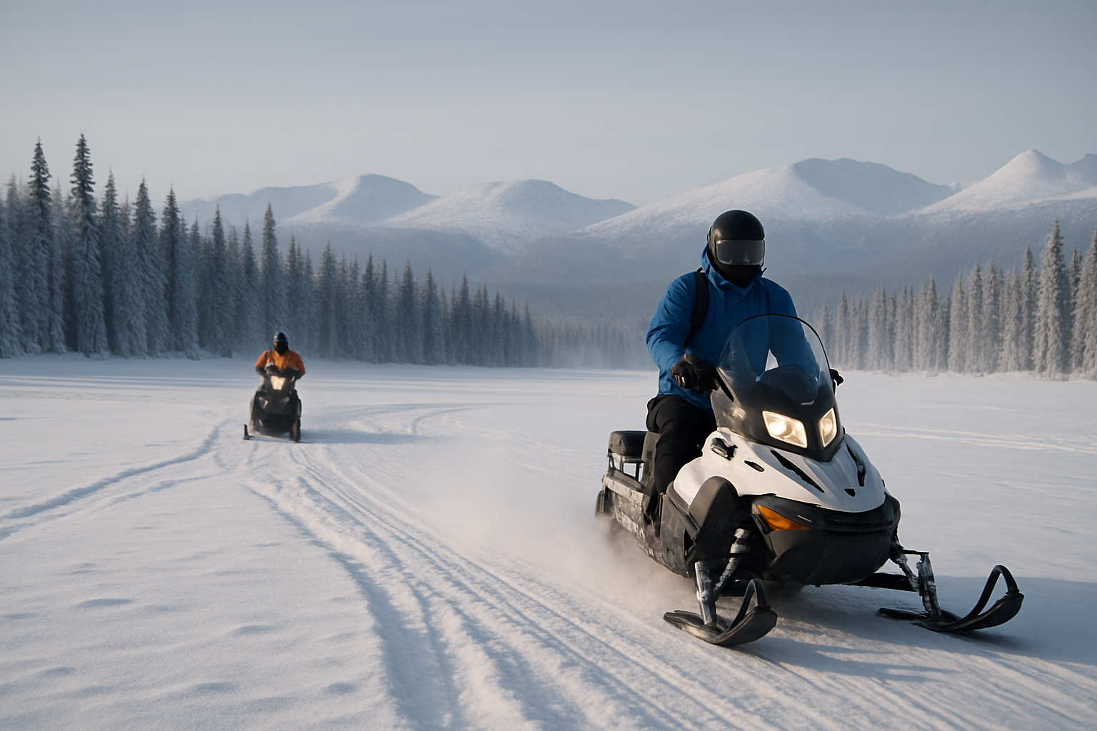 Маршруты для катания на снегоходах в Якутии