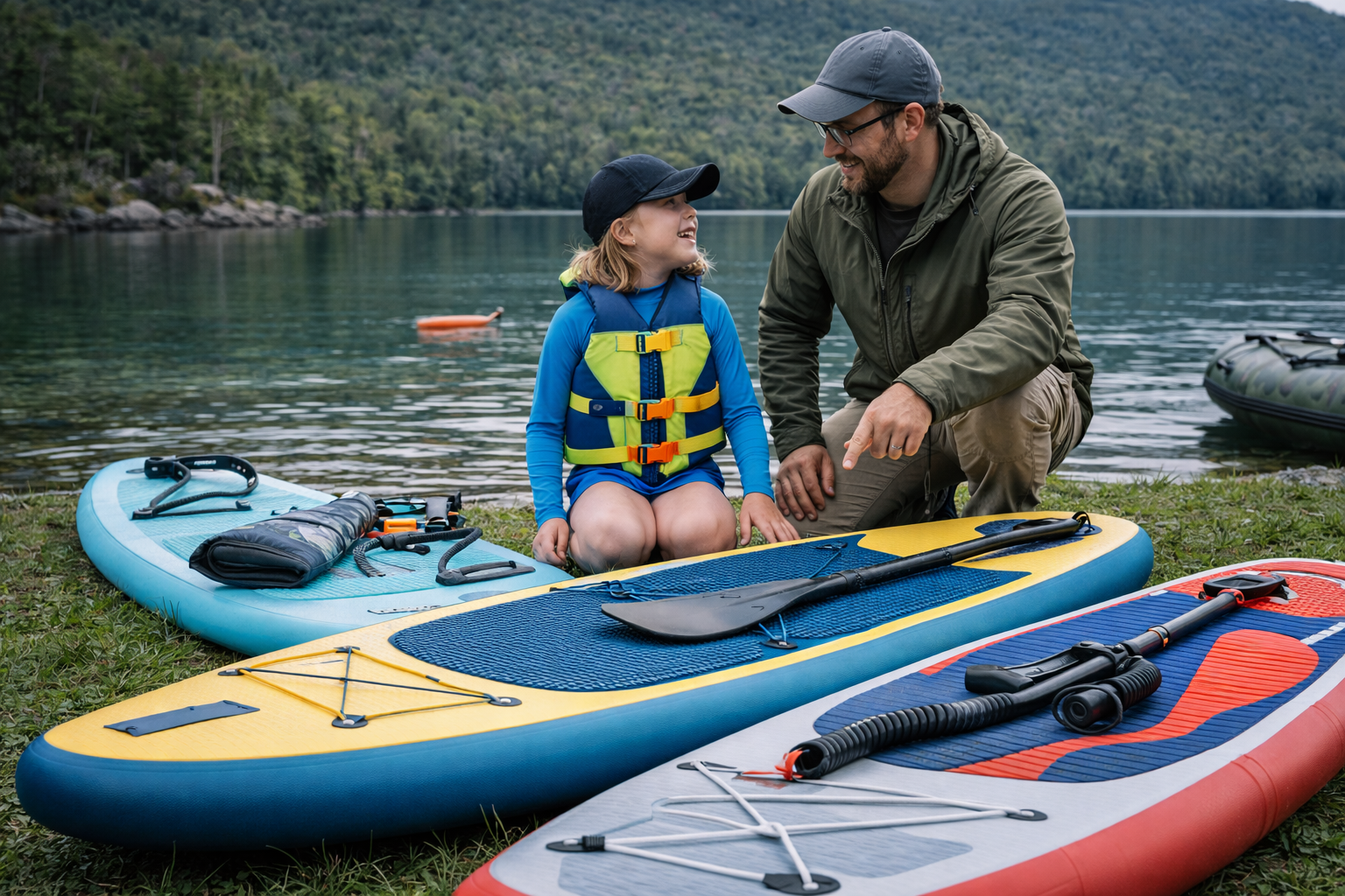 Как выбрать SUP-доску для ребёнка